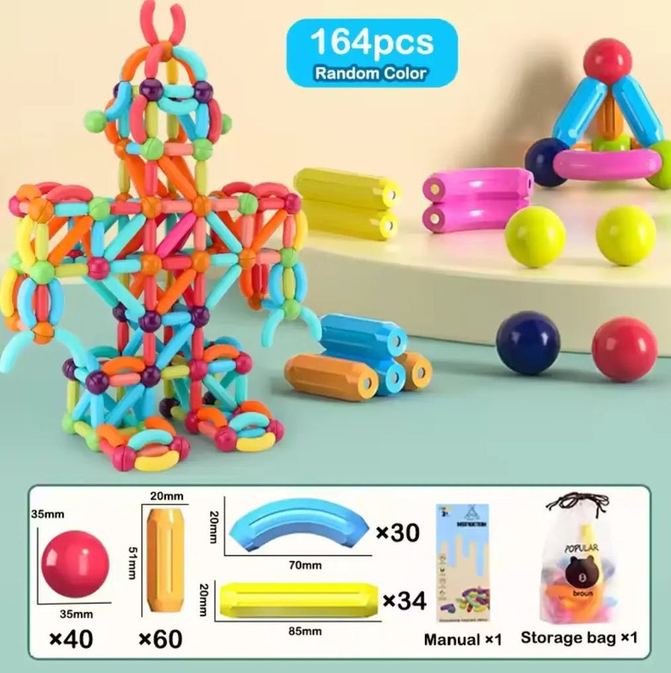 Magnetic Building Blocks Educational Toy