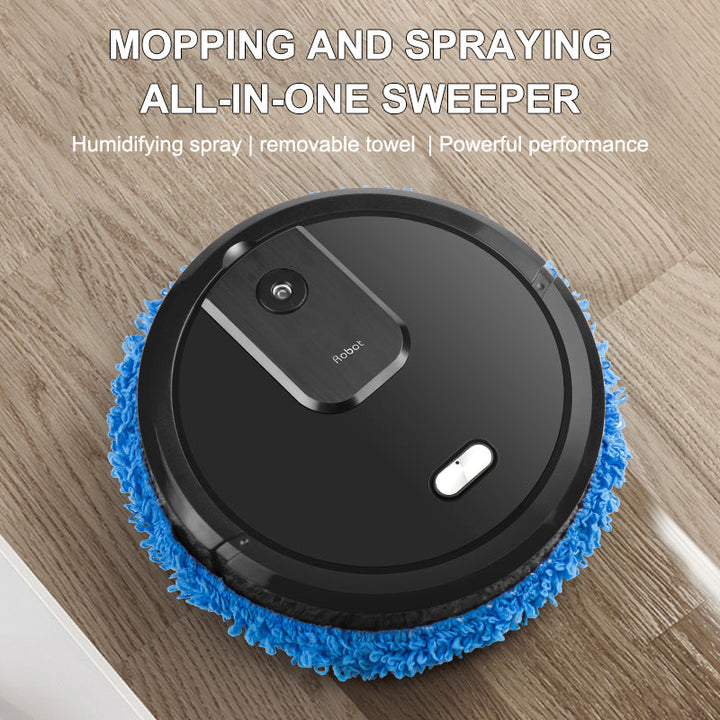 Automatic Mopping Floor Cleaner Robot, Rechargeable Dry and Wet Mopping